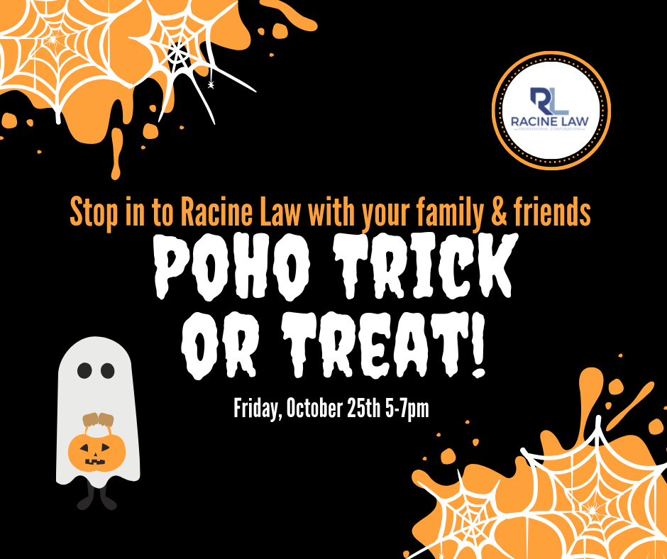 Trick or Treat Downtown Port Hope! Racine Law